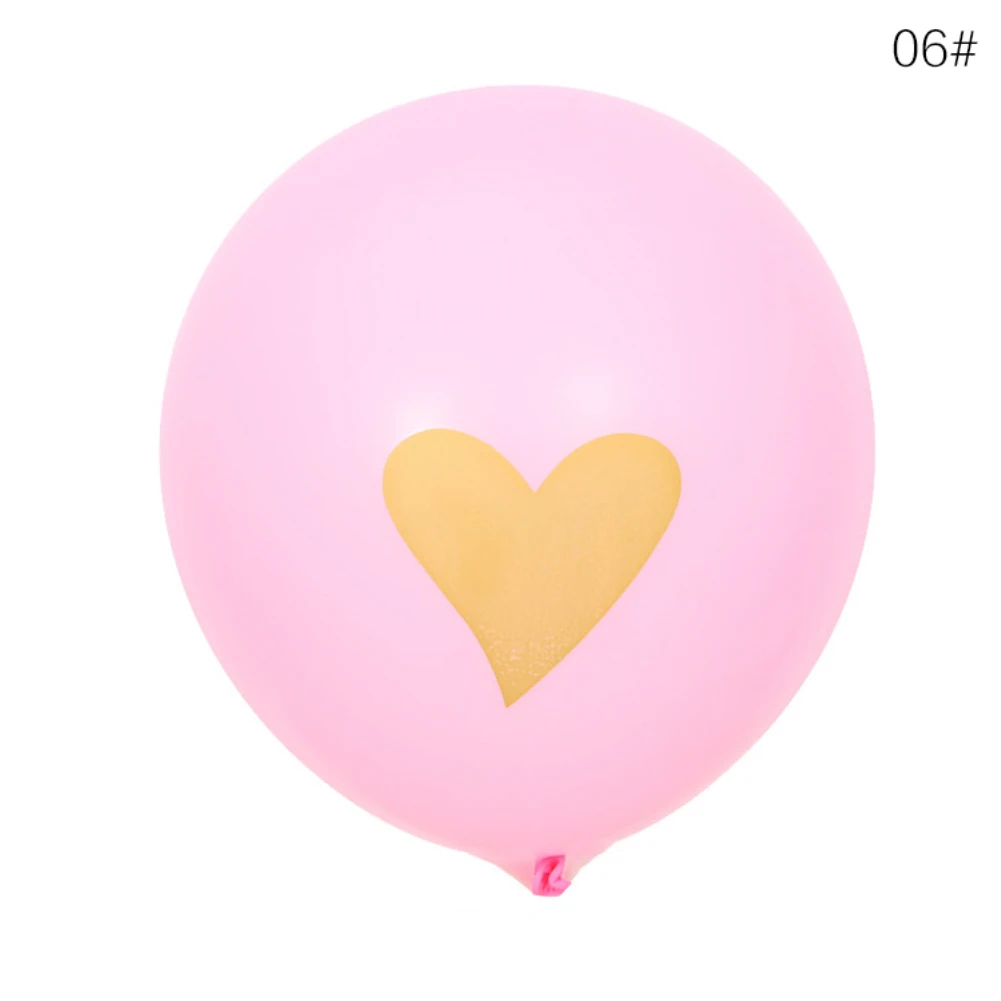 pink heart 10 шт. 10 дюймов латексные воздушные шары Красочные вечерние воздушные шары из латекса детская надувная игрушка День рождения/свадьба поставка украшений для вечеринки - Цвет: pink heart