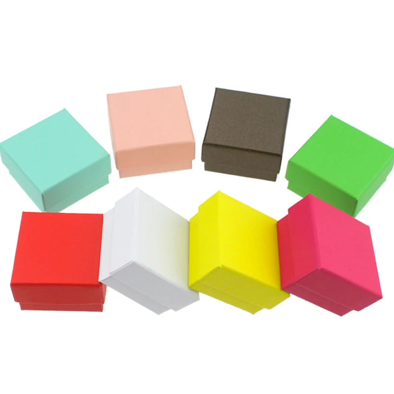 Квадратная коробка для обручальных колец ювелирный дисплей ювелирные серьги