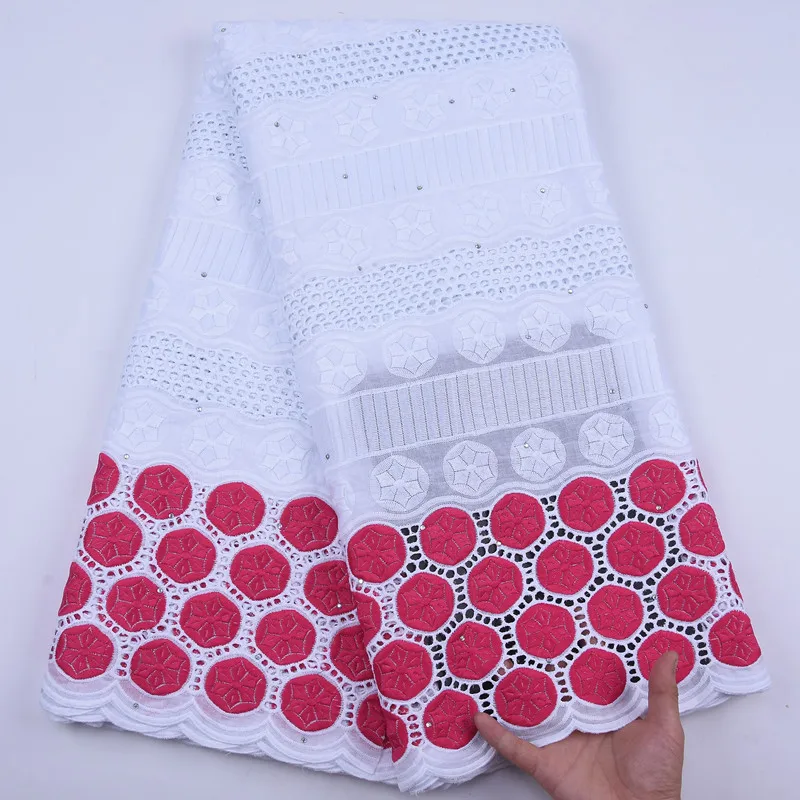 Белая африканская швейцарская кружевная ткань вуаль популярная в Дубае