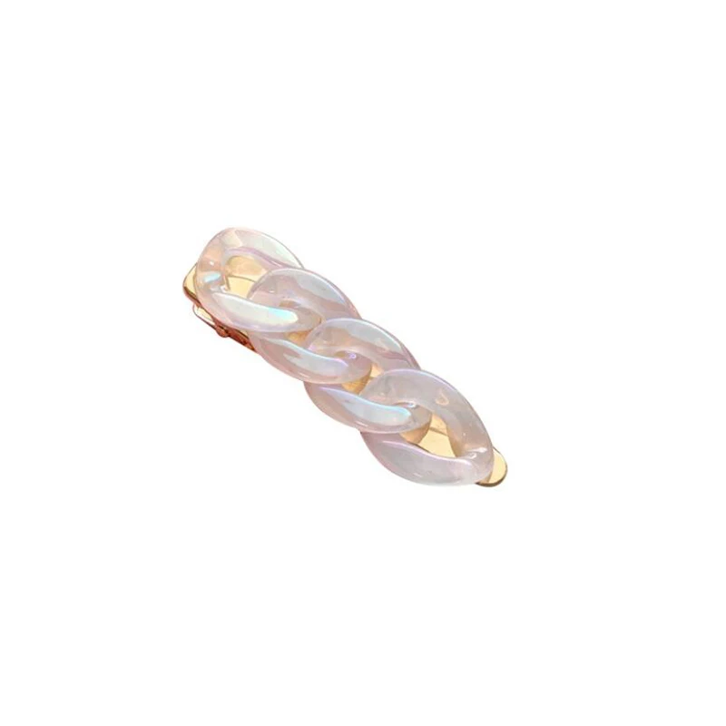 

Laser Cricle Marble Geometric Hair Clips Long Barrettes Hair Clips for Women Girls Korean Fashion Hairpin Hair Accessories Gifts