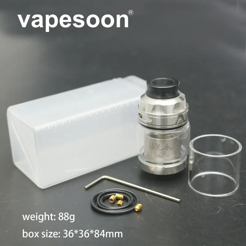 Высокое качество Впускной двойной катушки палуба RTA атомайзер 26 мм 4 2 мл/5 8 мл