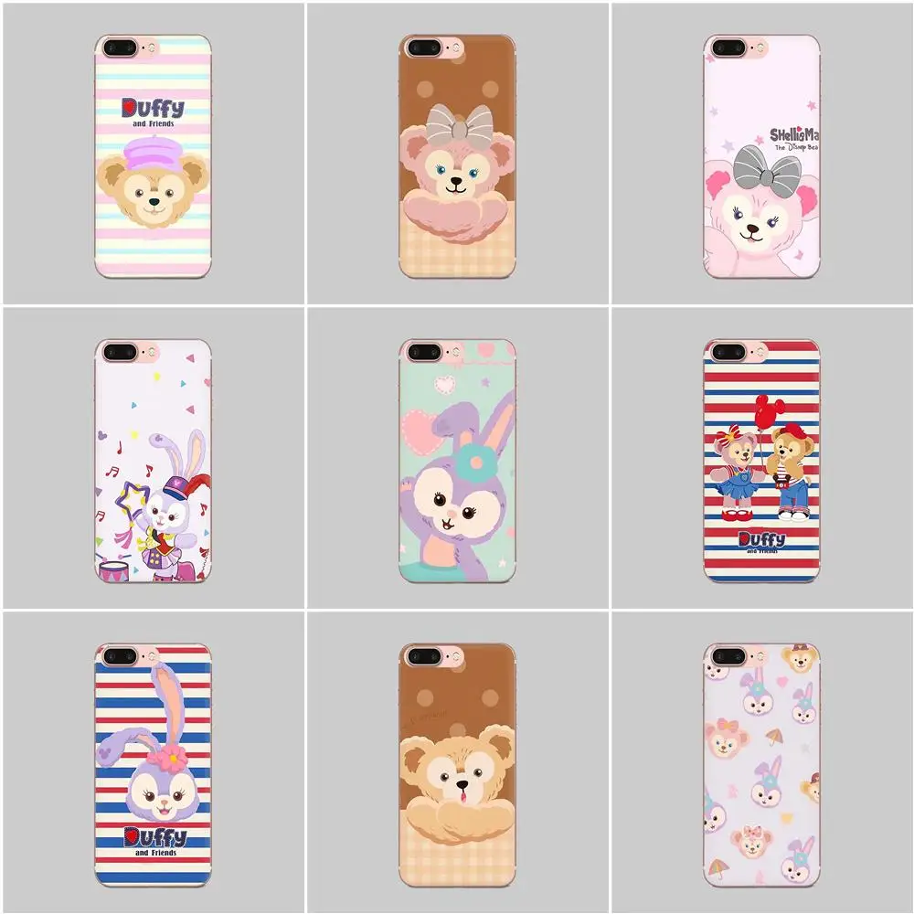Мультфильм Даффи друзья Shelliemay медведь для Galaxy J1 J2 J3 J330 J4 J5 J6 J7 J730 J8 2015 2016 2017 2018 mini Pro
