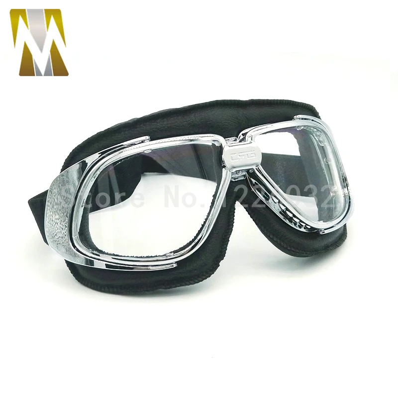 Байкерские очки в стиле стимпанк полумотоциклетные для полетов байкерские с