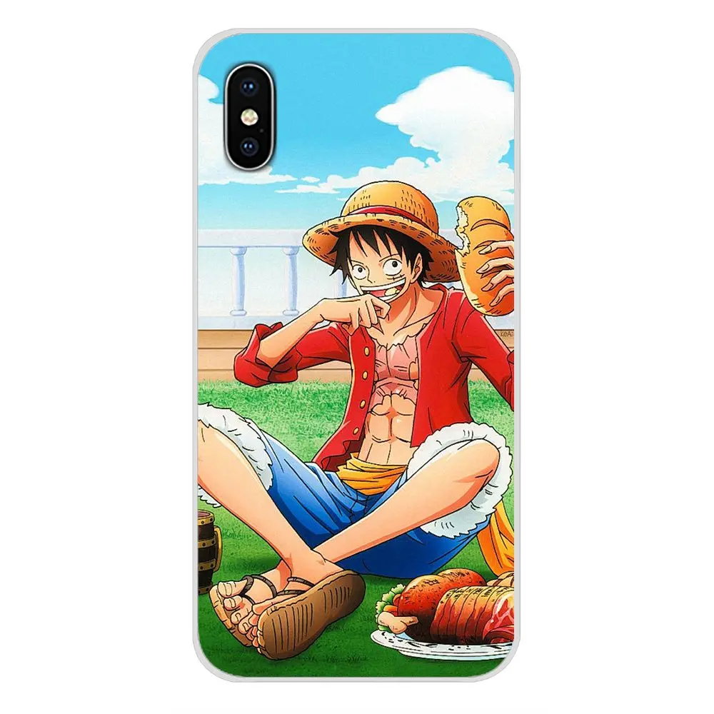 Для sony Xperia Z Z1 Z2 Z3 Z5 compact M2 M4 M5 C4 E3 T3 XA huawei mate 7 8 Y3II аксессуары чехол Monkey D Luffy one piece