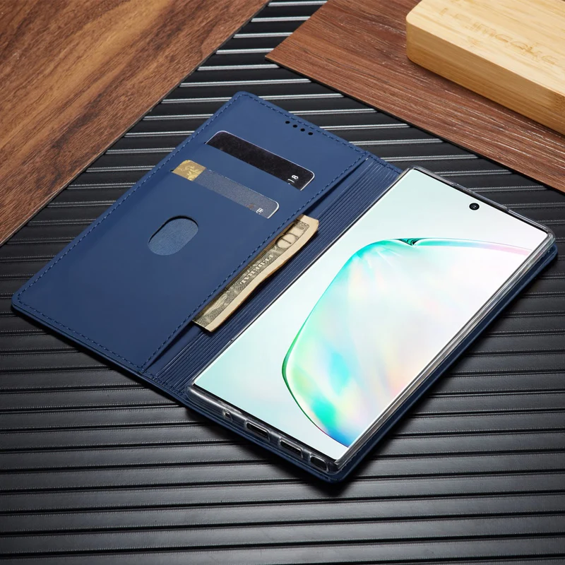 Роскошный кожаный чехол-книжка Note10plus, чехол-кошелек для samsung Galaxy S8, S9 Plus, S10, E, Note 9, 10+, 5G, подставка для карт, чехол для телефона
