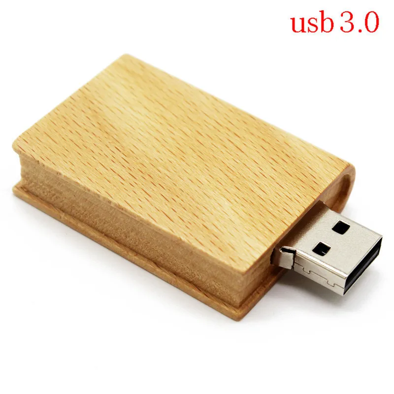 TEXT ME usb3.0 деревянный 32 Гб модель книги usb флеш-накопитель 4 ГБ 8 16 кленовый