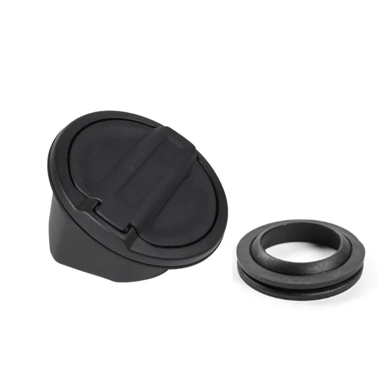 with Seal ring MOPAI, Автомобильный газовый топливный бак, крышка, защита, резиновое уплотнительное кольцо, крышка для Jeep Wrangler JL Up, аксессуары для внешней отделки - Цвет: with Seal ring