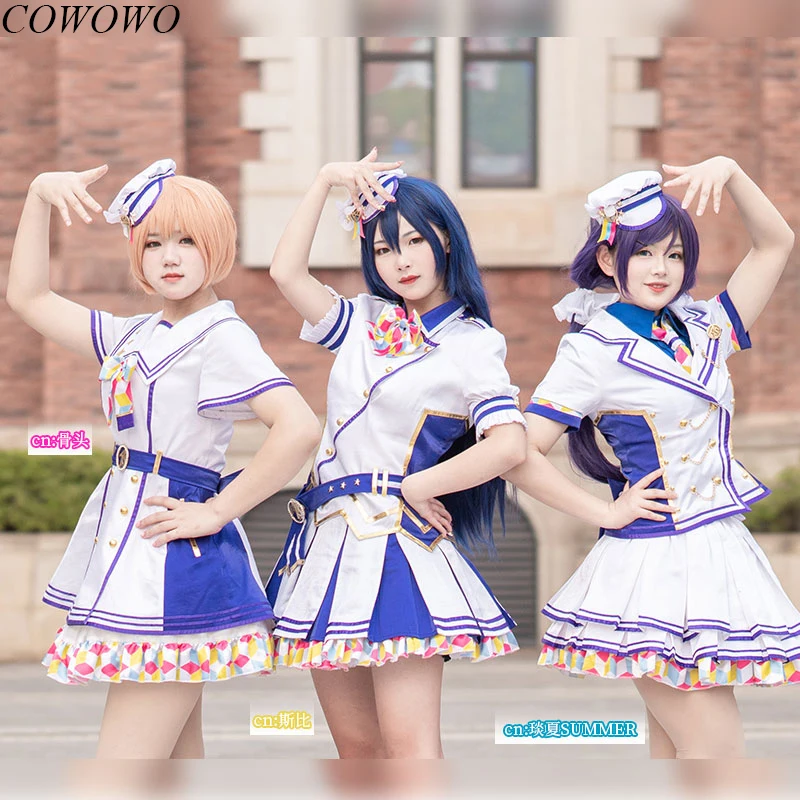 Аниме! LoveLive все звезды на 1-ю годовщину Aqours школьный идол фестиваль милая команда