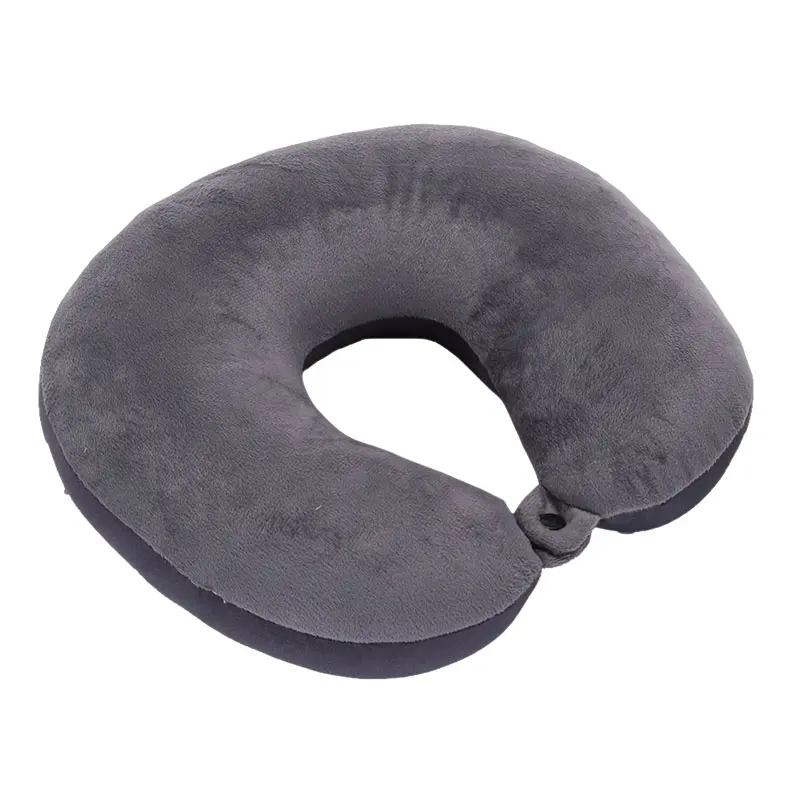 

U Shaped Travel Pillow Particles Neck Car Plane Pillows Soft Cushion Home Outdoor Textile