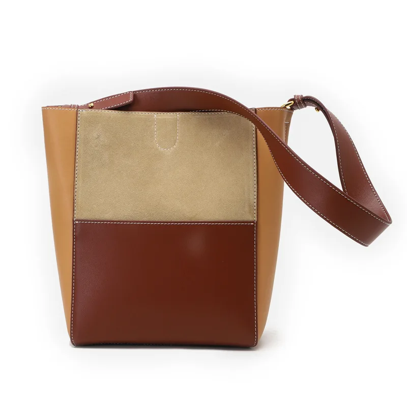 2020 новый дизайн модная женская сумка через плечо верхний слой Воловья кожа