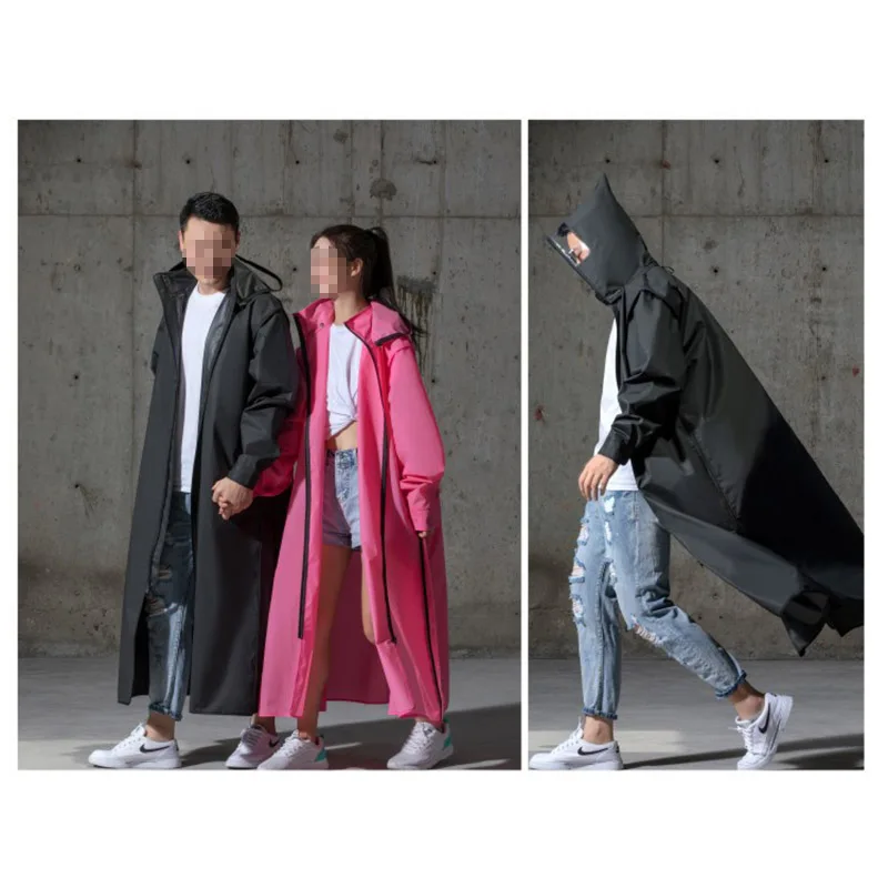 Водонепроницаемый дождевик-пончо Onever из ЭВА на молнии с капюшоном мотоциклетный