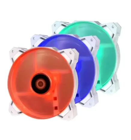 

SF-12025-RGB-TRIO SNOW RGB Sync with Asus/MSI/Gigabyte, Remote Controller Included, PWM