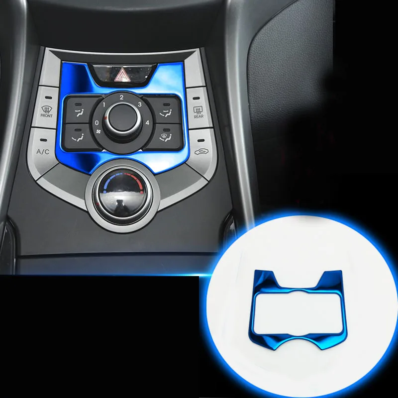 Автомобильная Центральная ручка управления из нержавеющей стали крышка отделка