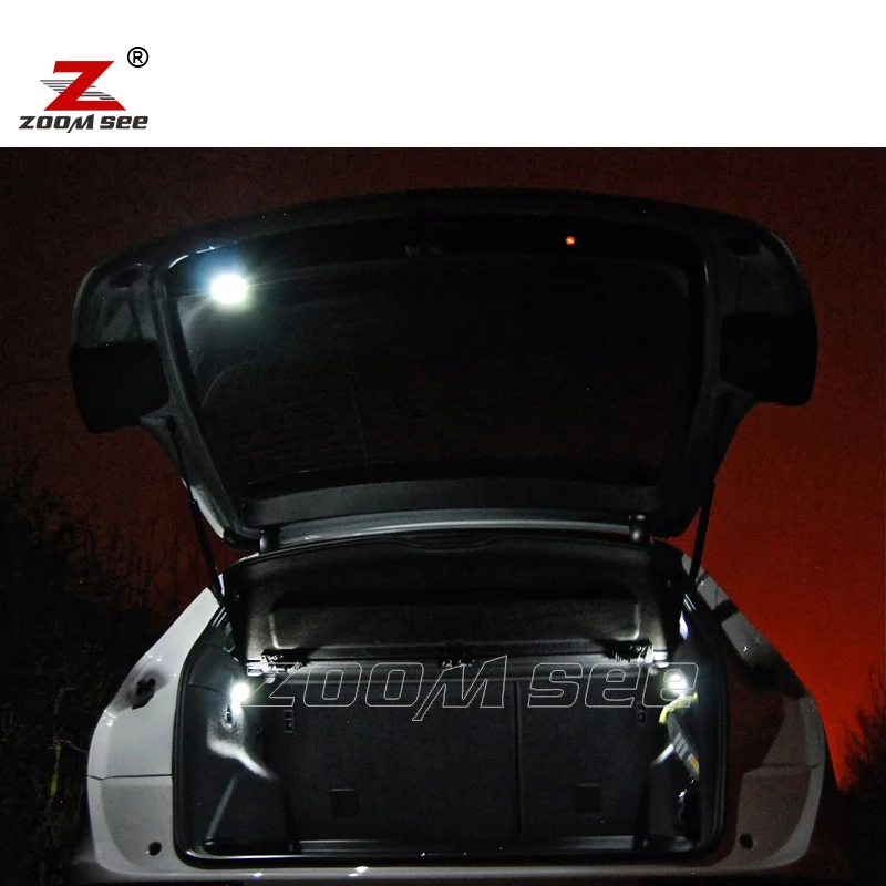 Светодиодная лампа canbus для внутреннего освещения 17 шт. чтения комплект верхнего