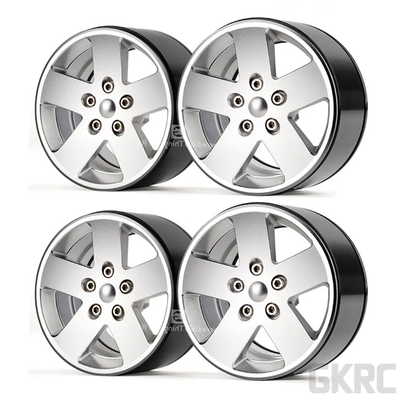 2,2 дюймов металлический обод ступицы колеса Beadlock для 1/10 Rc Гусеничный автомобиль Trx4 Defender Bronco Rc4wd D90 D110 осевой Scx10 90046 Jimny Cfx Vs4