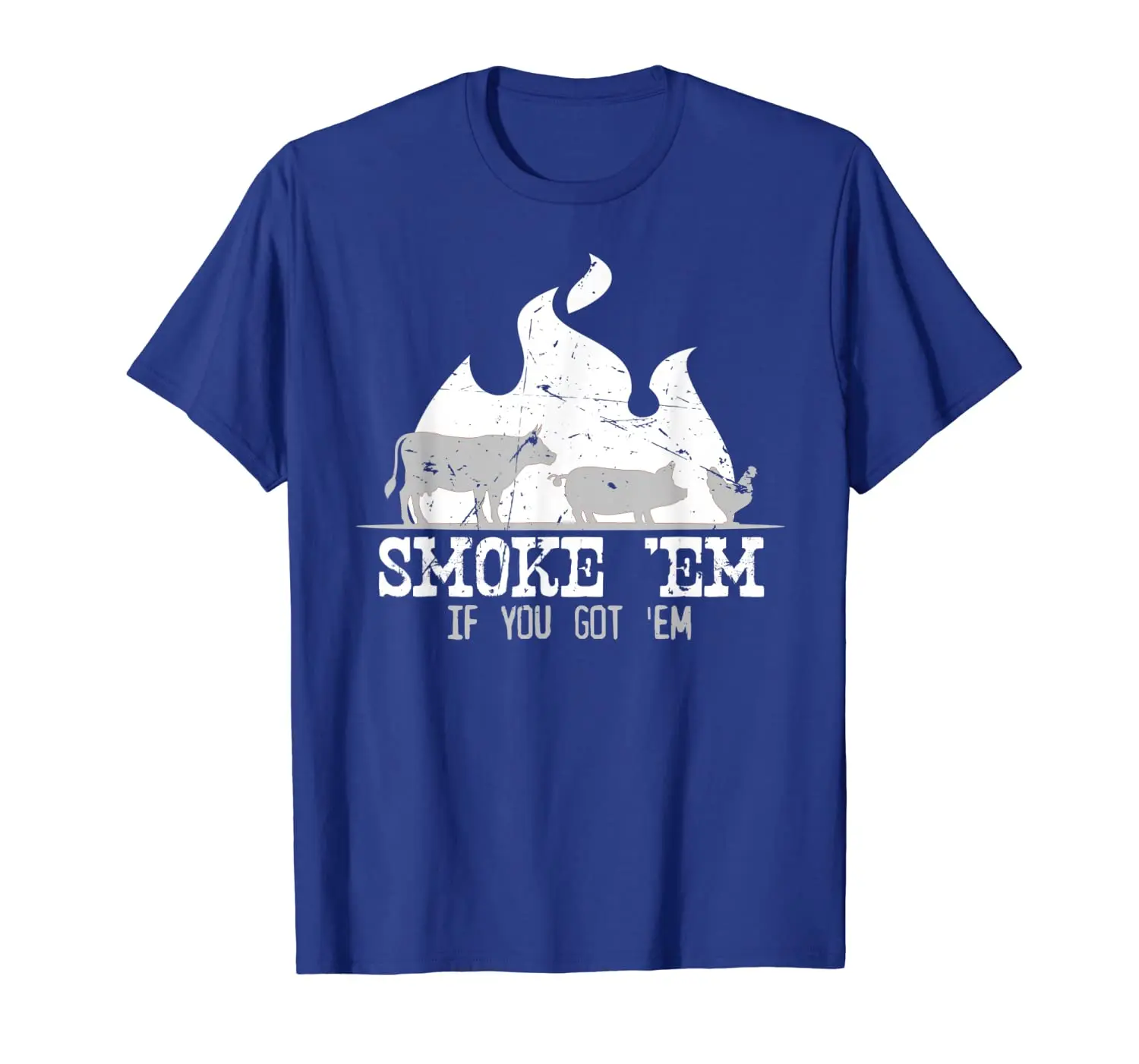 

Smoke Em If you Got Em Smoking Grilling Gift BBQ T-Shirt