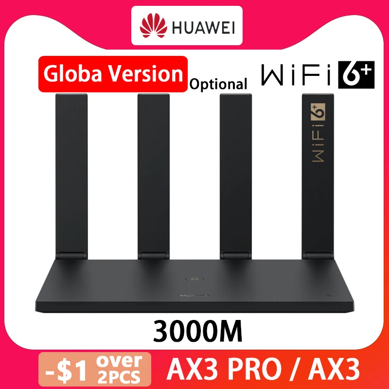Wi-Fi AX3 /AX3 Pro четырехъядерный двухъядерный роутер WiFi 6 + 3000 Мбит/с 2 4 ГГц 5