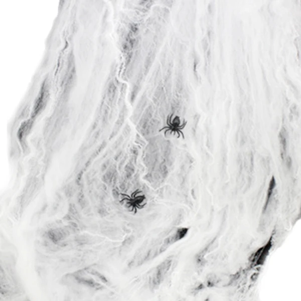 Игрушка-паук на Хэллоуин смешной растягивающийся хлопок паутина 5 цветов