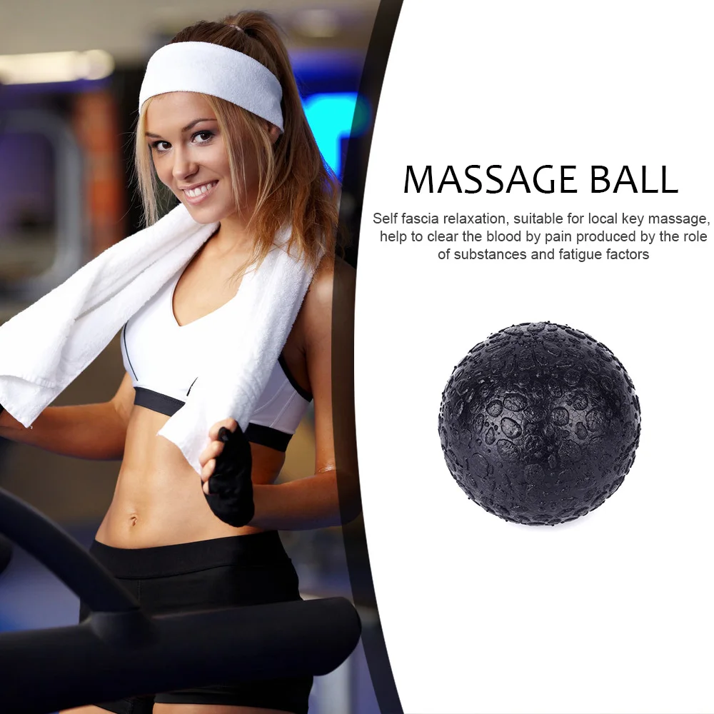 

EVA Massage Ball Lightweight Yoga Fascia Ball for Back Neck Foot Mobility Ball Deep Tissue Myofascial Release