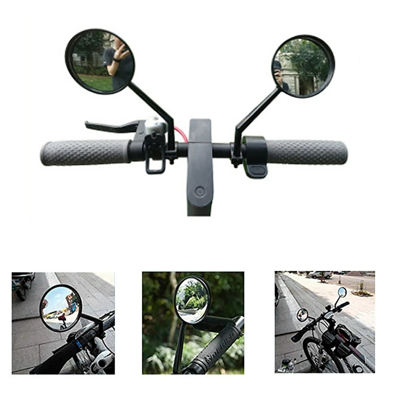 

Универсальное зеркало заднего вида для велосипеда, скутера, широкоугольное зеркало для скутера Xiaomi Mijia M365