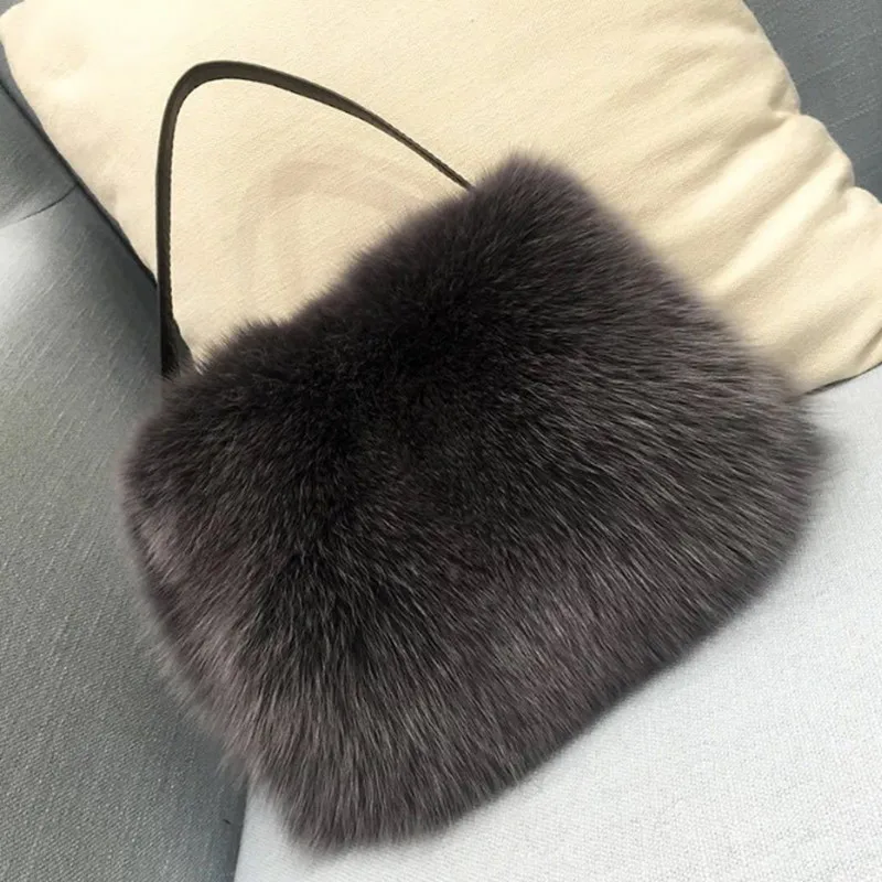 Роскошные Брендовые женские сумки модный плюшевый Повседневный зимний кошелек