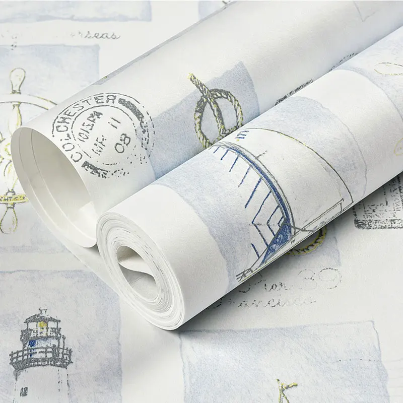 Обои в средиземноморском стиле для детской спальни обоев комнаты маленьких