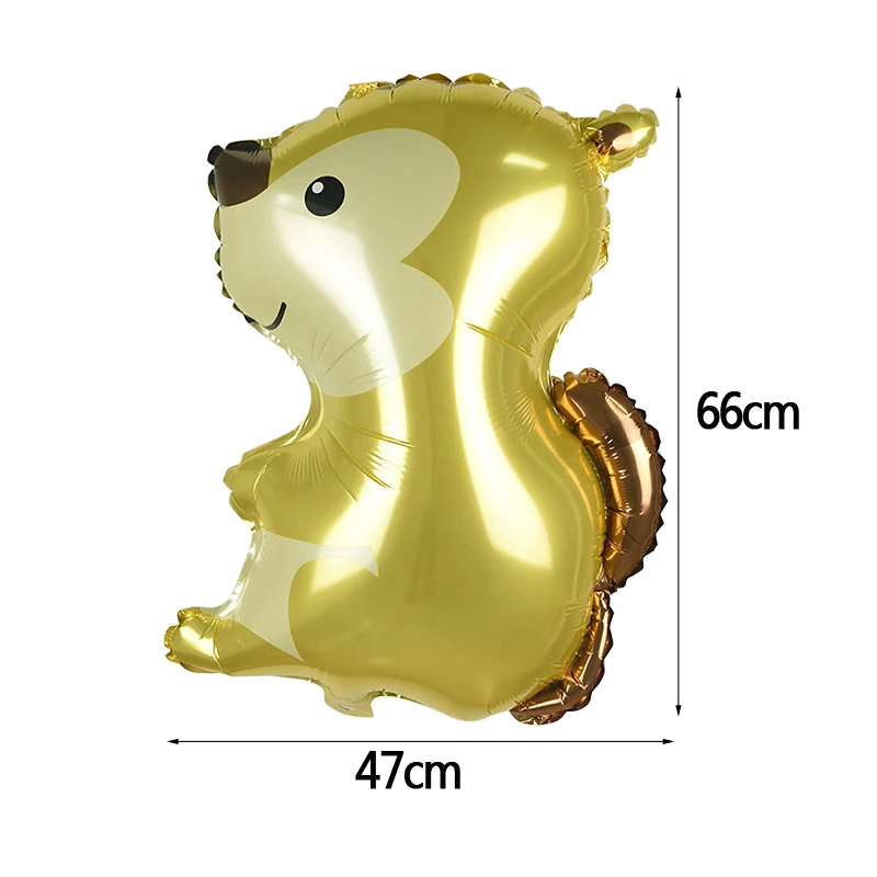 5/7pcs Animal Balloon Set Safari Forest Zoo Theme Party Decoration Foil Latex Ballons Jungle Party Supplies Kids Birthday Favors