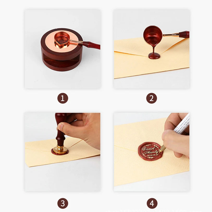 

100Pcs Seal Stamp Wax Wedding Birthday Party Invitation Sealing Wax Octagonal Colorful Beads Wax Seal Stamps Envelope Documents