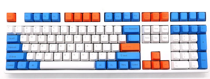 Lyte Keycaps PBT 108 key три цвета Микс OEM профиль для вишневого MX переключатели