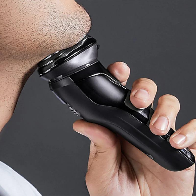 Xiaomi Mijia Soocas Pinjing Беспроводная 3D умная usb зарядка электрическая бритва IPX7 Водонепроницаемая блокирующая защита