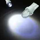 10 светодиодный т. T10 Светодиодная лампа 12 В светодиодный 5 Вт 6500K белая автомобильная лампа для приборной панели с клиновидным цоколем для оформления интерьера номерного знака багажника s