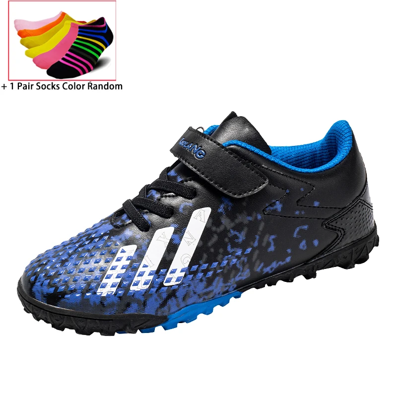 

2021 New Sneaker Shoes Soccer Shoes Broken spikes Cleats Football Boots Turf Outdoor Boys High Ankle Kids Training Sports