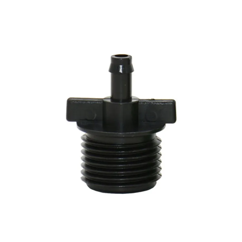 Adaptador de Conector de Farpa de Mangueira Conector de Junção de Tubulação de Água 2 a 1 Macho 200 pc 1 – 4 7
