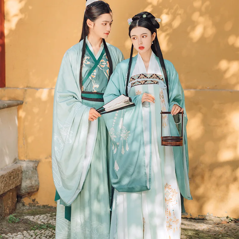 Traditional Chinese Style Couples Hanfu Robes Princess Party Dress Wu Tang Suit Ancient Fairy Cosplay Costume Japanese Kimono |