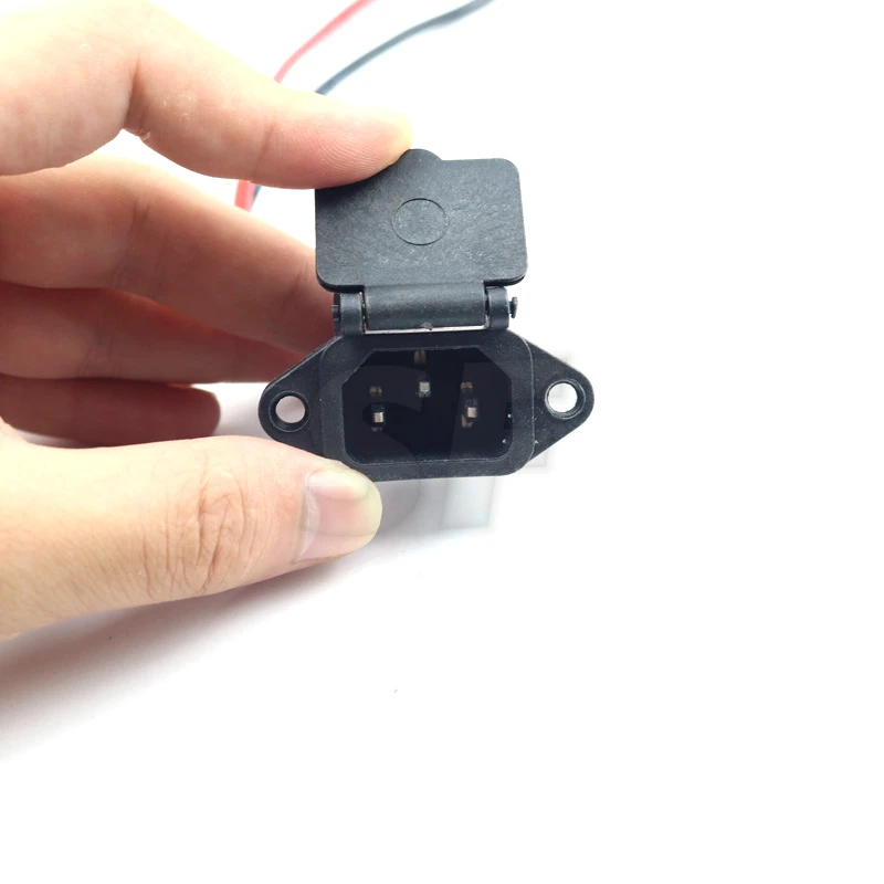 

Free shipping Charger Interface Three-core Power Connector Accessories for Citycoco Electric Scooter