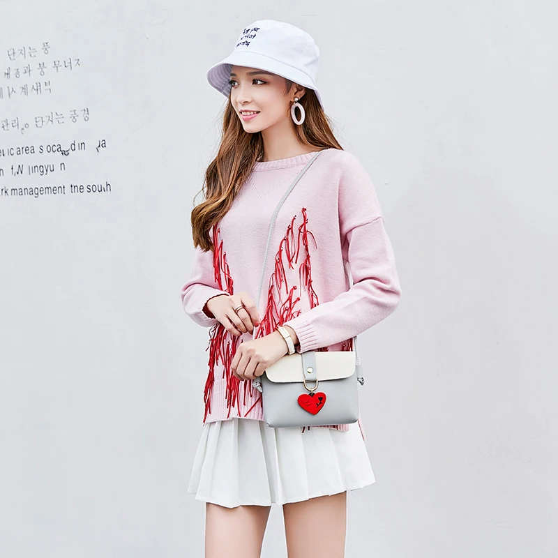 Bokinslon простая женская сумка через плечо Повседневная для мобильного телефона