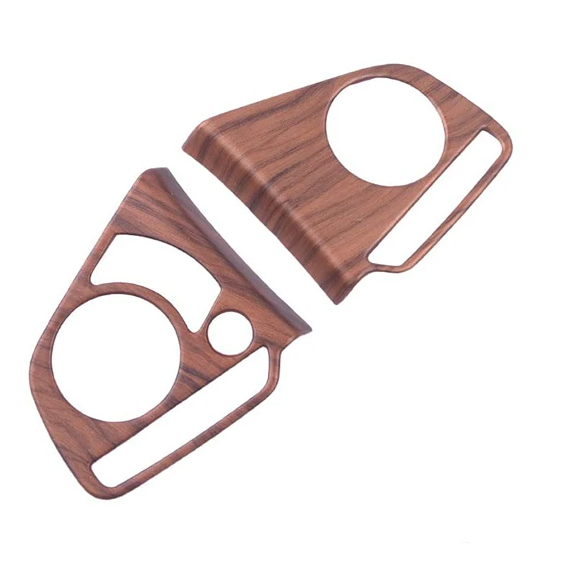 Накладка на руль из персикового дерева 2 шт. накладка кнопка для ключа рамка