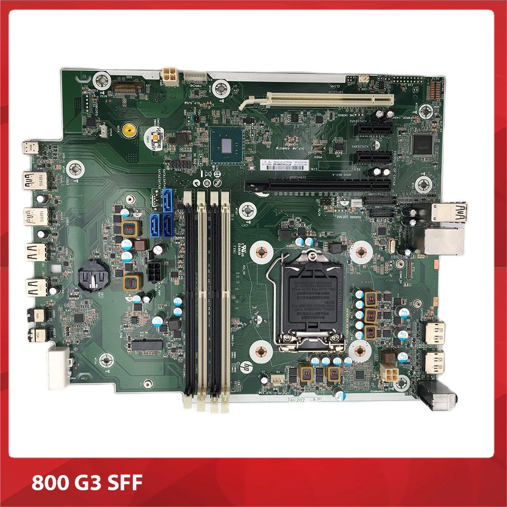 

100% рабочая материнская плата для настольного компьютера 800 G3 SFF 912337-001 912337-601 901017-001 LGA1151, полностью протестировано, хорошее качество