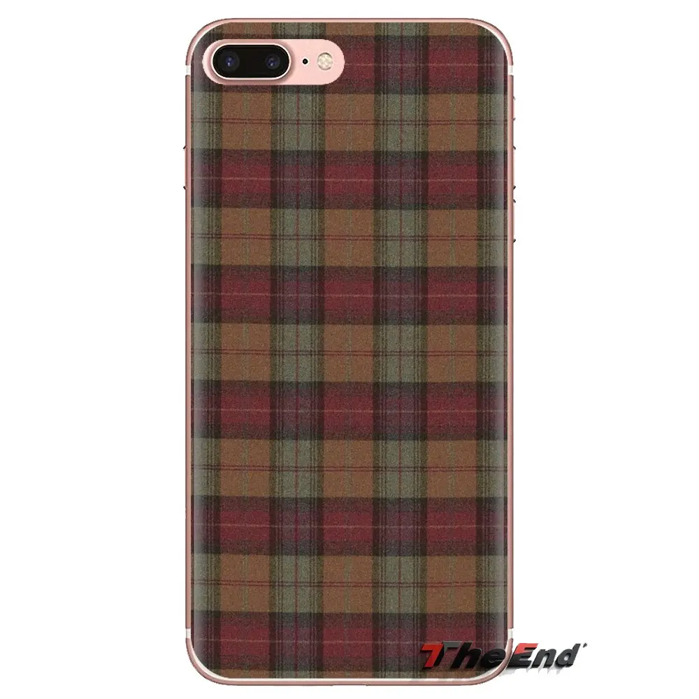 Для iPod Touch Apple iPhone 4 4s 5 5S SE 5C 6 6S 7 8 X XR XS Plus MAX Pastel Чистый плед полосы Прозрачный мягкий
