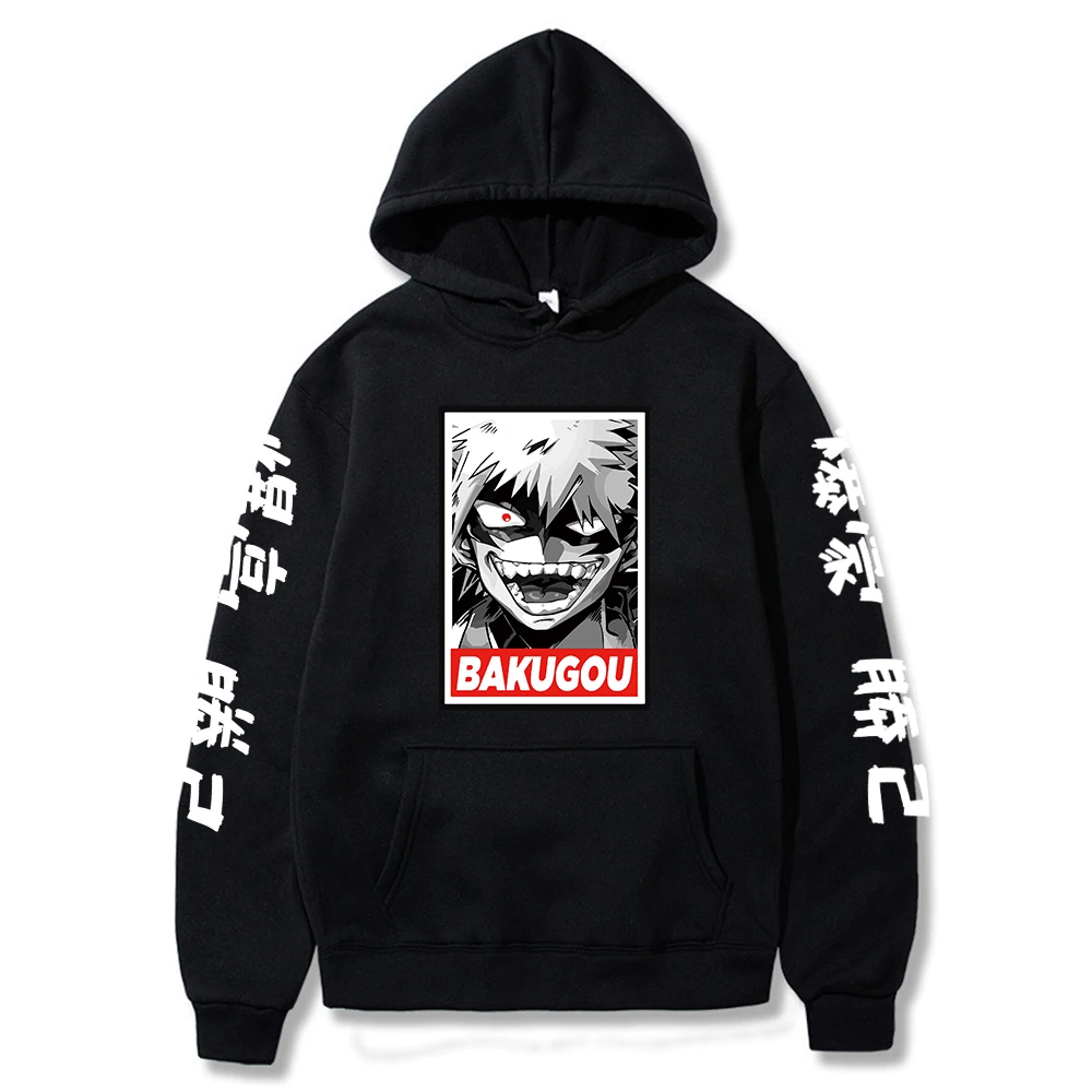 

My Hero Academia Bakugou Printed Men/women Hoodie Long Sleeve Hoodies