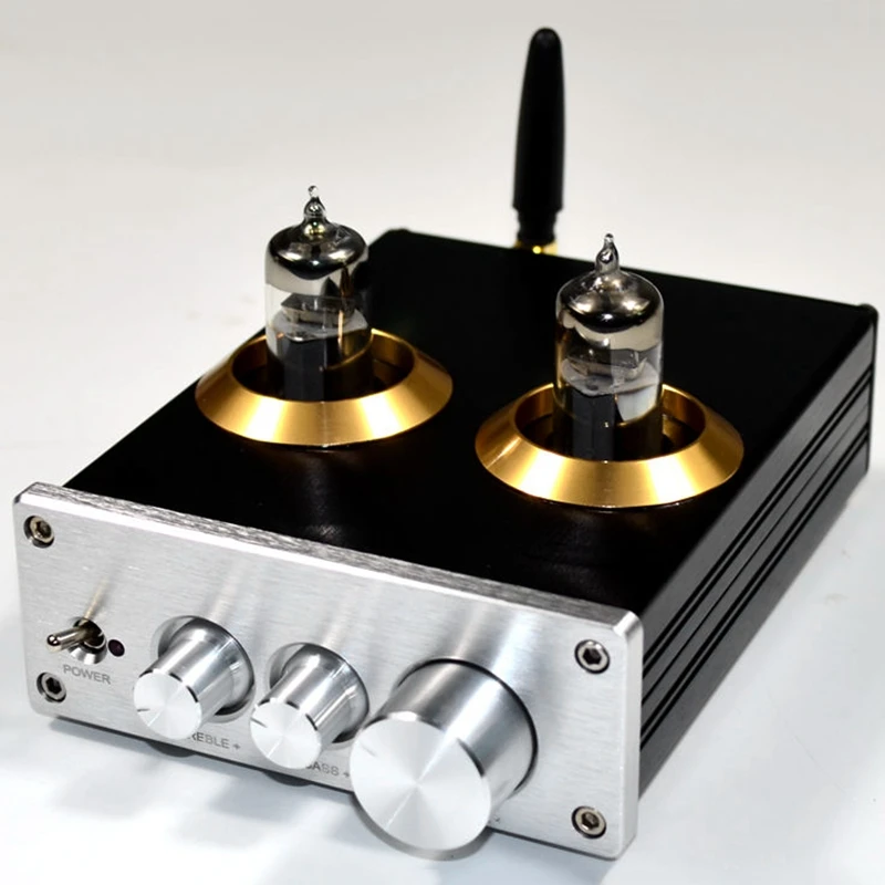 Buffer HiFi 6J5 Bluetooth 4 2 ламповый усилитель стерео с высокими частотами басов