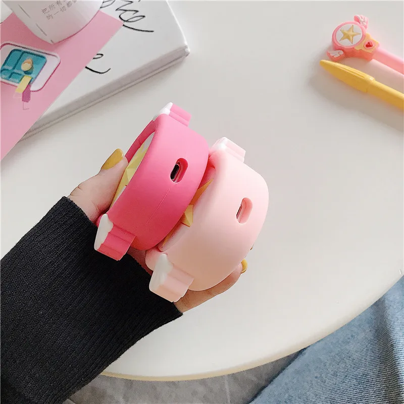 Аниме мультфильм карты Captor Сакура ремешок 3D силиконовый Bluetooth беспроводные