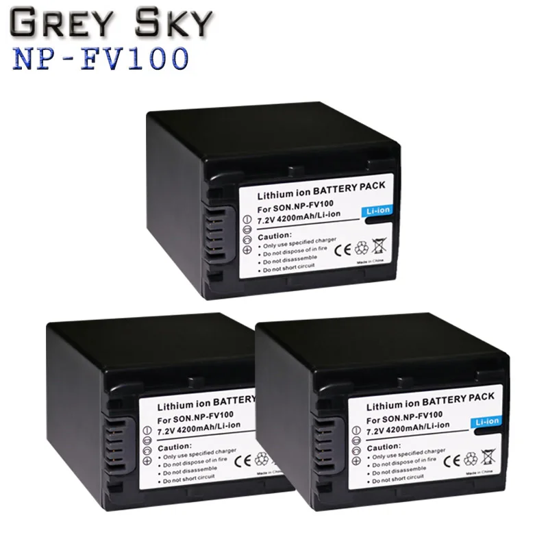 

NP-FV100 Аккумулятор для SONY Φ PXW-X70 NX70 PXW-Z90 AX60 AX100E AXP55