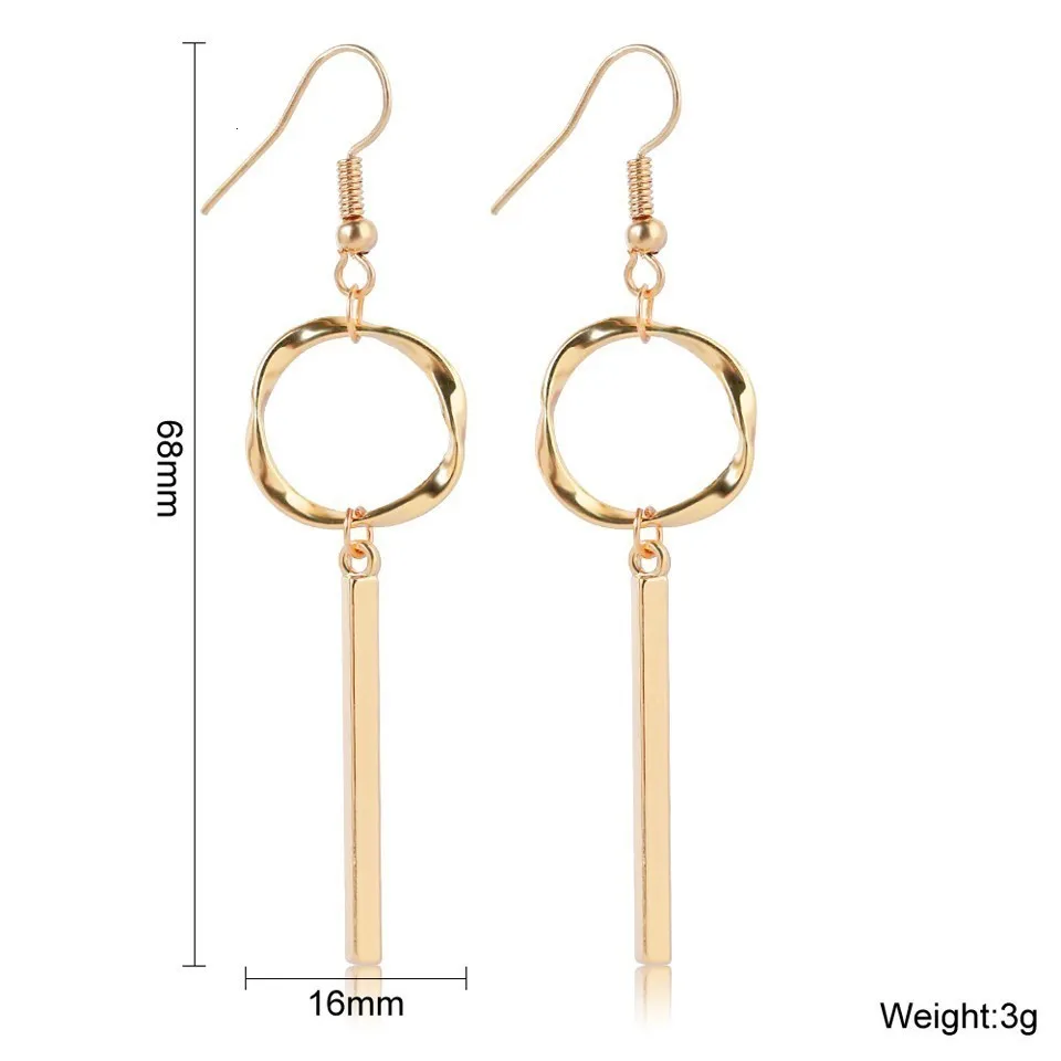 Women Trendy Design Korean Drop Earrings Fashion Gift For Lover Beach Earrings Female Women Handmade Wedding Jewelry