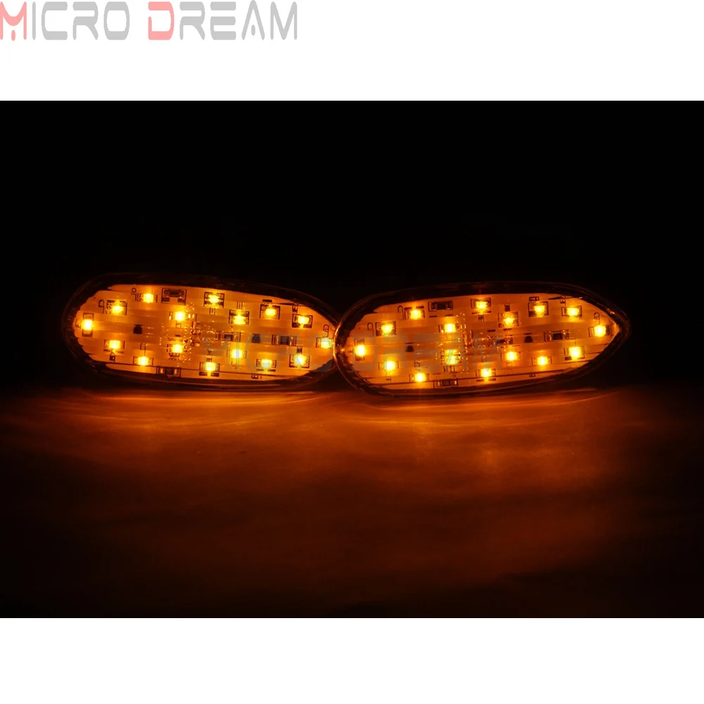 Светодиодный указатель поворота желтая лампа замена индикатор заподлицо