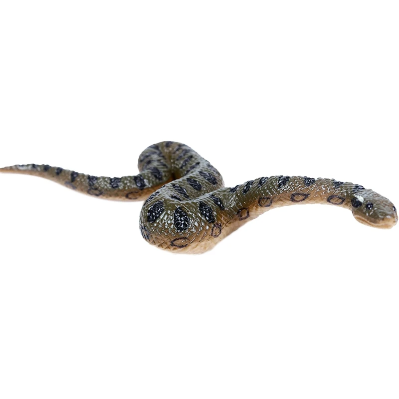 Simulation Anaconda Amphibian Snake Model Toy Child Wild Animal |