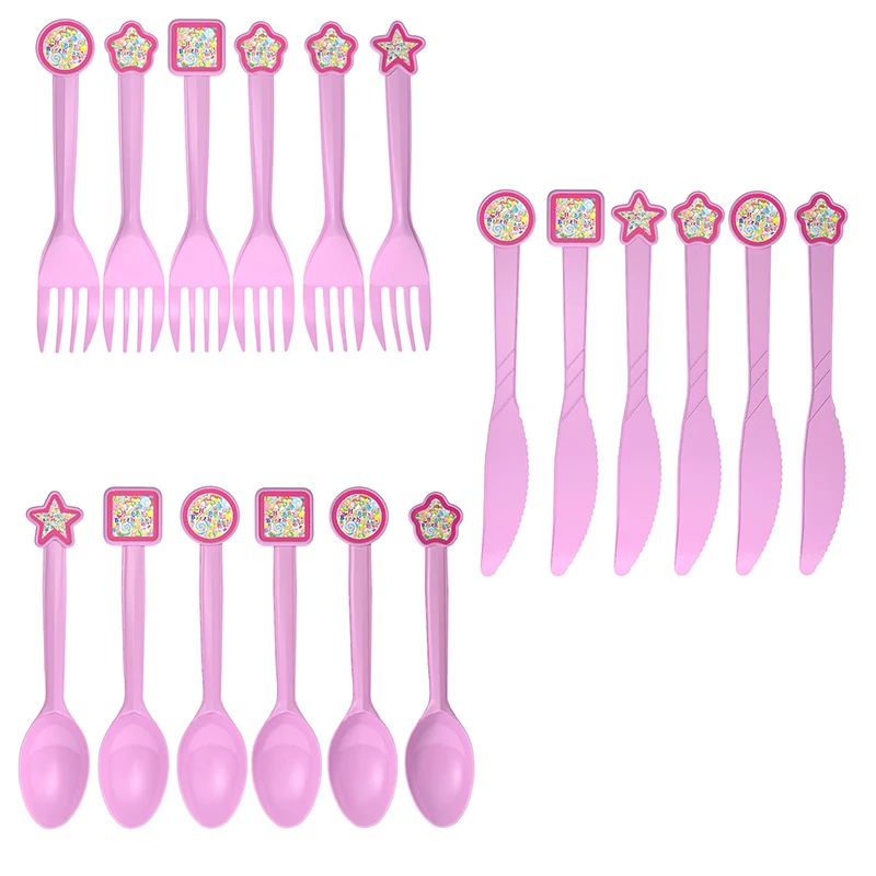 Милые конфеты тема вечерние тарелки салфетки с днем рождения Дети сувениры