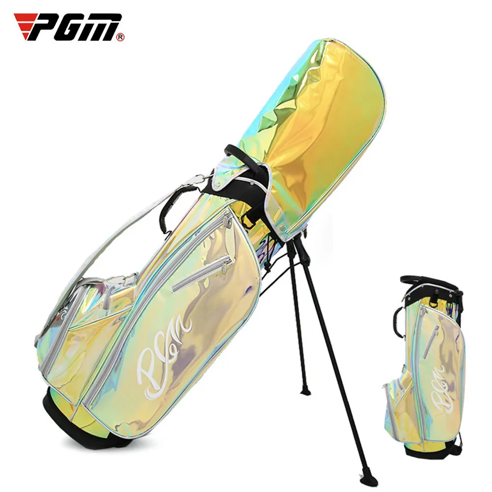 

Ladies Golf Gun Bag With Braces Bracket Stand Bag Trendy Colorful Ball Bag Portable Version Support Lightweight Golf Club Bag