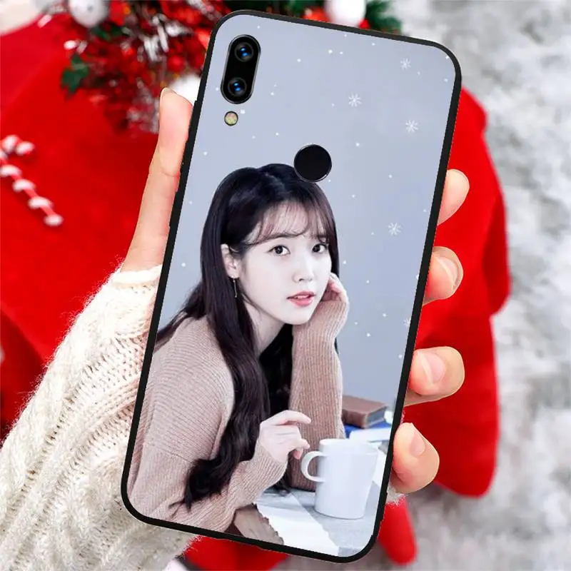 

IU Korean female singer actor Phone Case For Xiaomi Redmi note 7 8 9 t k30 max3 9 s 10 pro lite