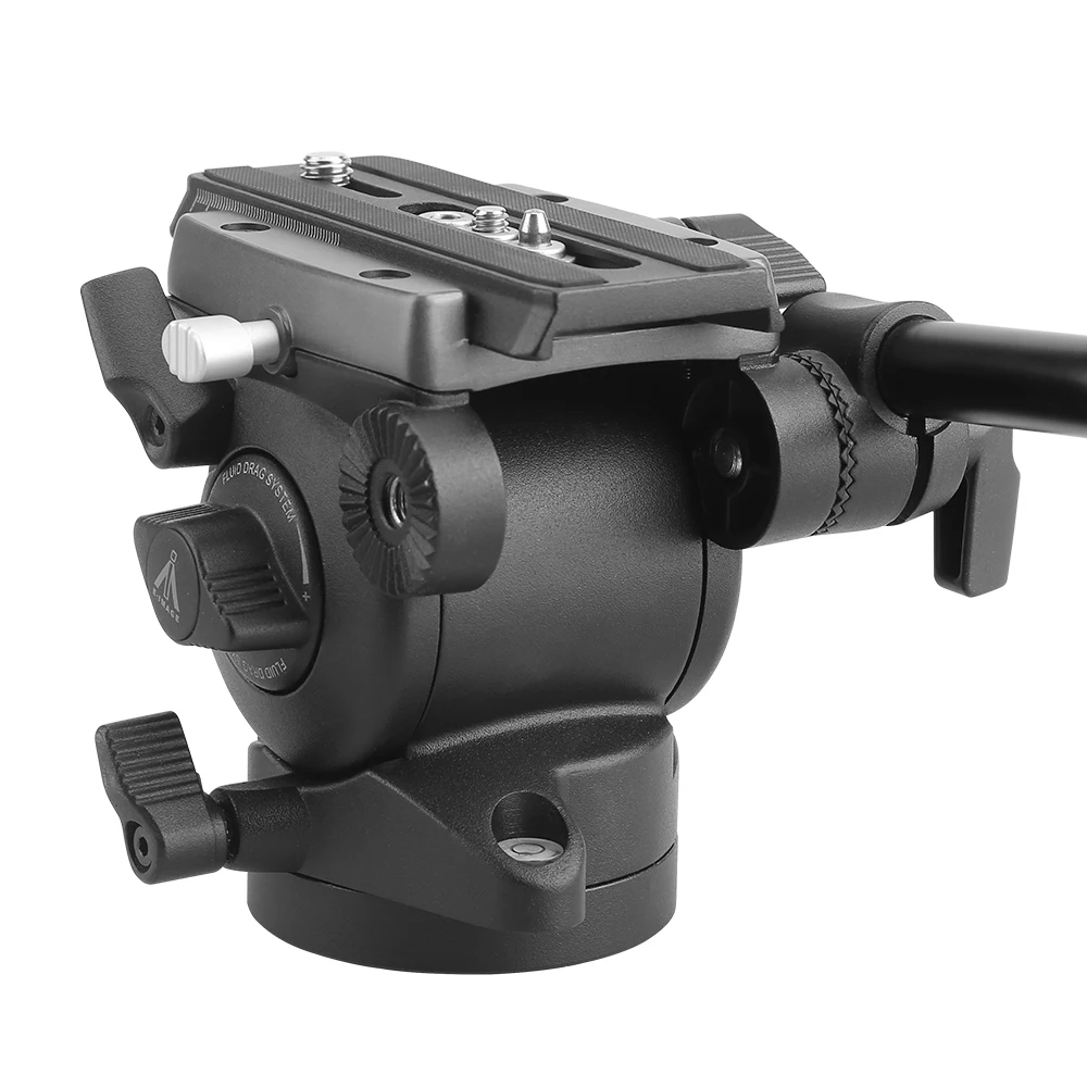 

E-IMAGE 630FH Lightweight Video Camera Tripod Head With Flat Base